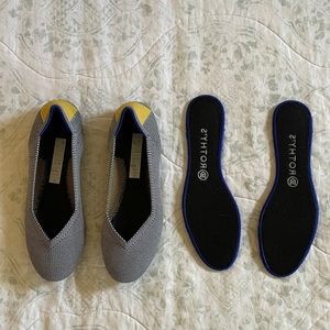 Rothys birds eye pattern size 10